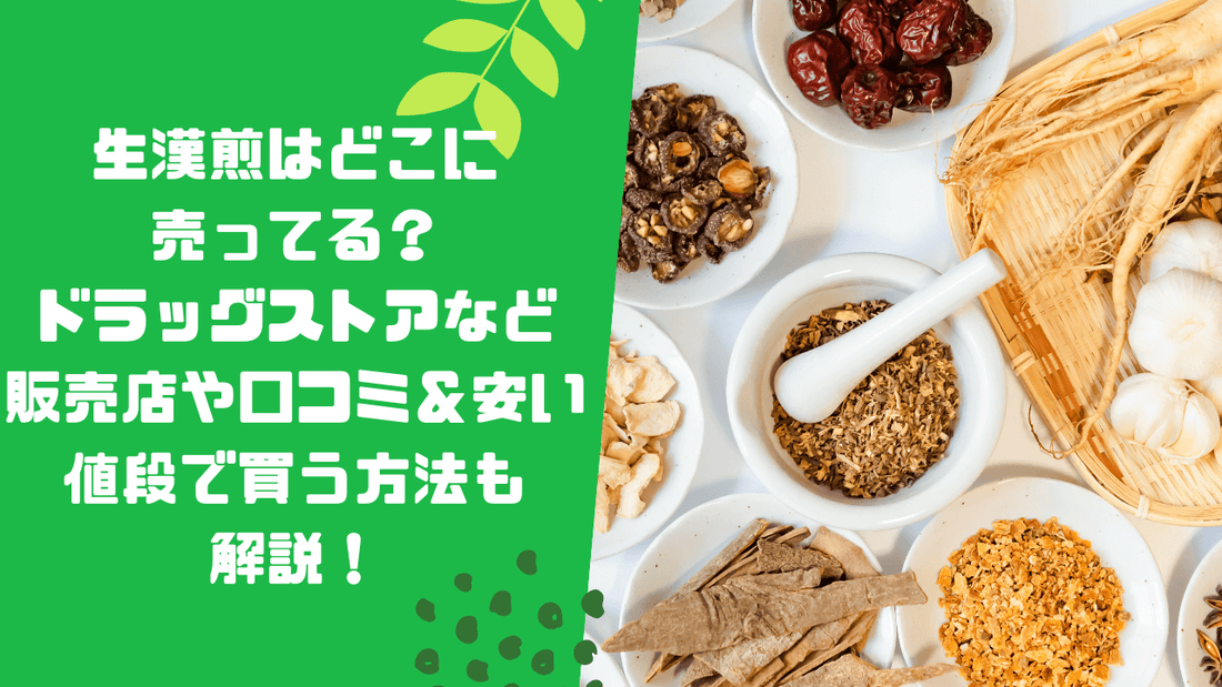 生漢煎はどこに売ってる？