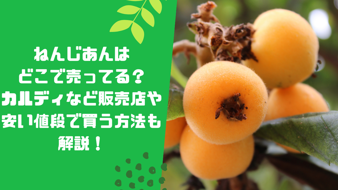 ねんじあんはどこで売ってる？